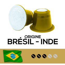 10 CAPSULES BRÉSIL-INDE