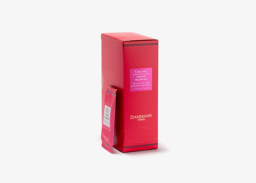 Carcadet Passion Framboise — 24 sachets Cristal