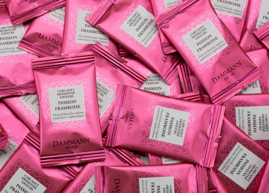 Carcadet Passion Framboise — 24 sachets Cristal